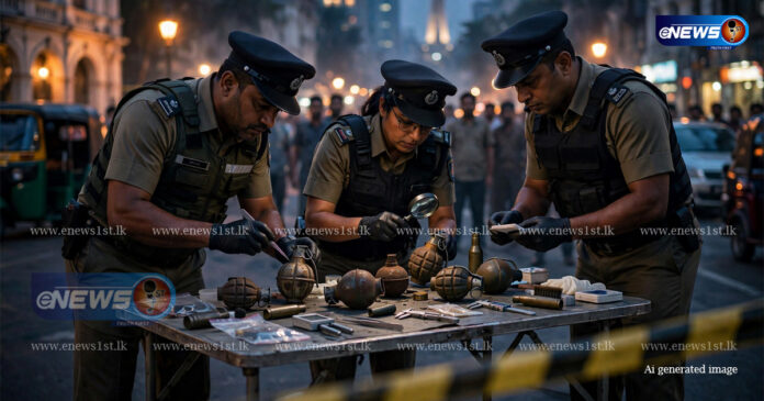 police bomb
